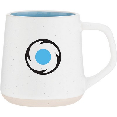 12 oz Woden Ceramic Mug (Cloud)